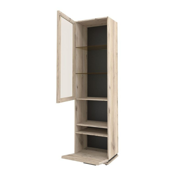 Шкаф для посуды Nature 13 Гаскон Пайн-Черный