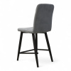 Стул Абсент NEW ПОЛУБАРНЫЙ , Т177 Графит +нога 1R38 Bh500 полубарный мини черный