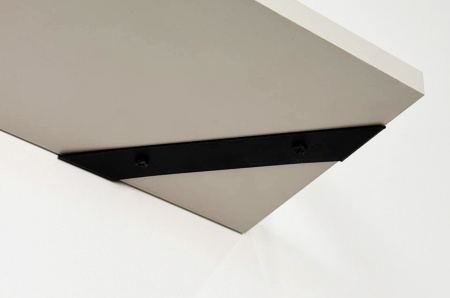 Полка навесная Рич кашемир/черный