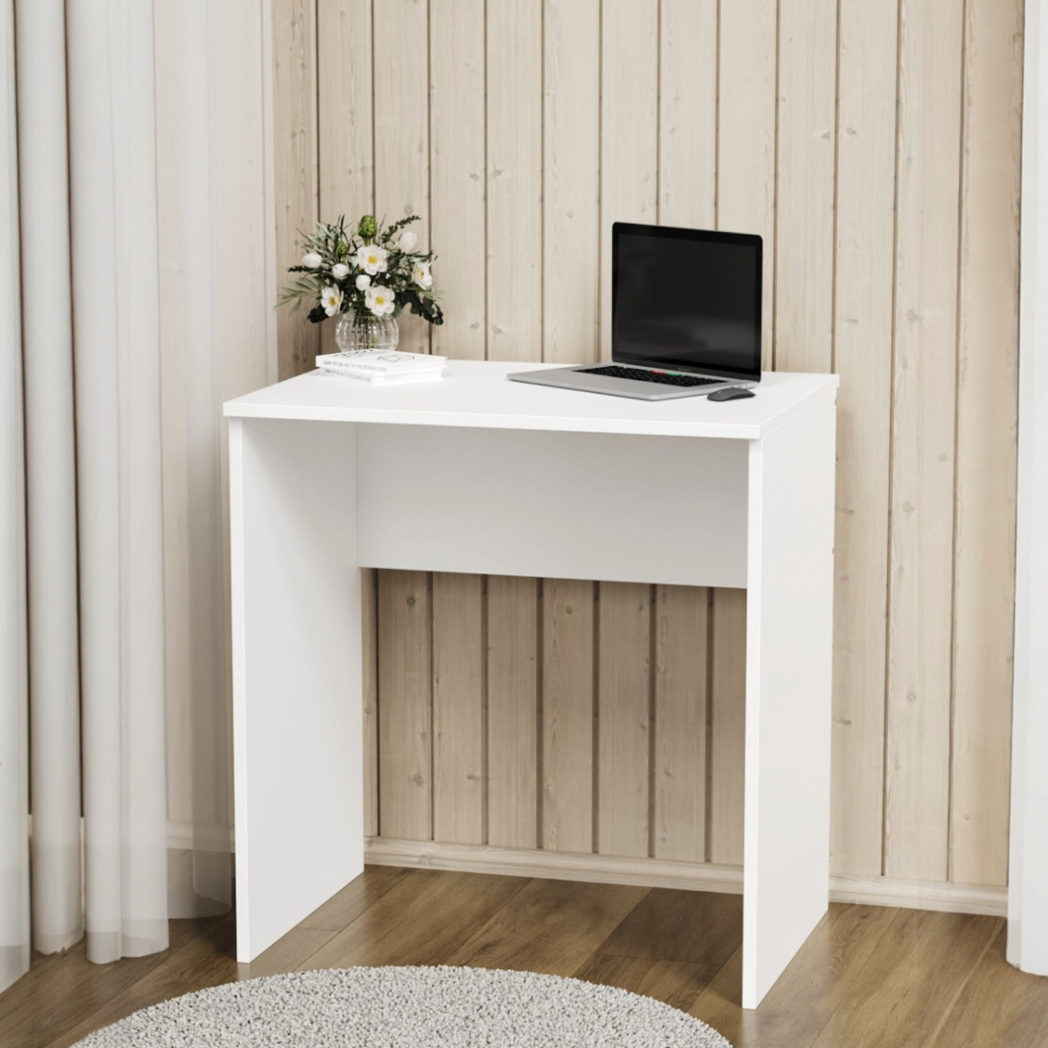 Стол компьютерный БН-185 - 01 Белый 