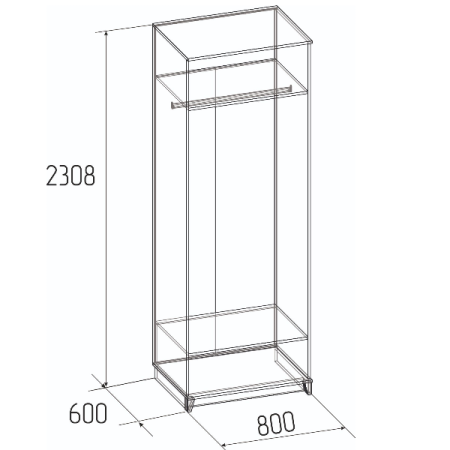 Aurelio 54 Шкаф для одежды