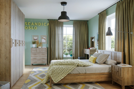 Scandica Oslo 43 Стол консольный (туалетный) 
